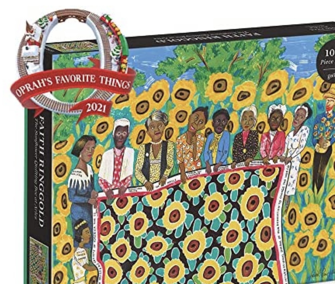 faith ringgold sunflowers