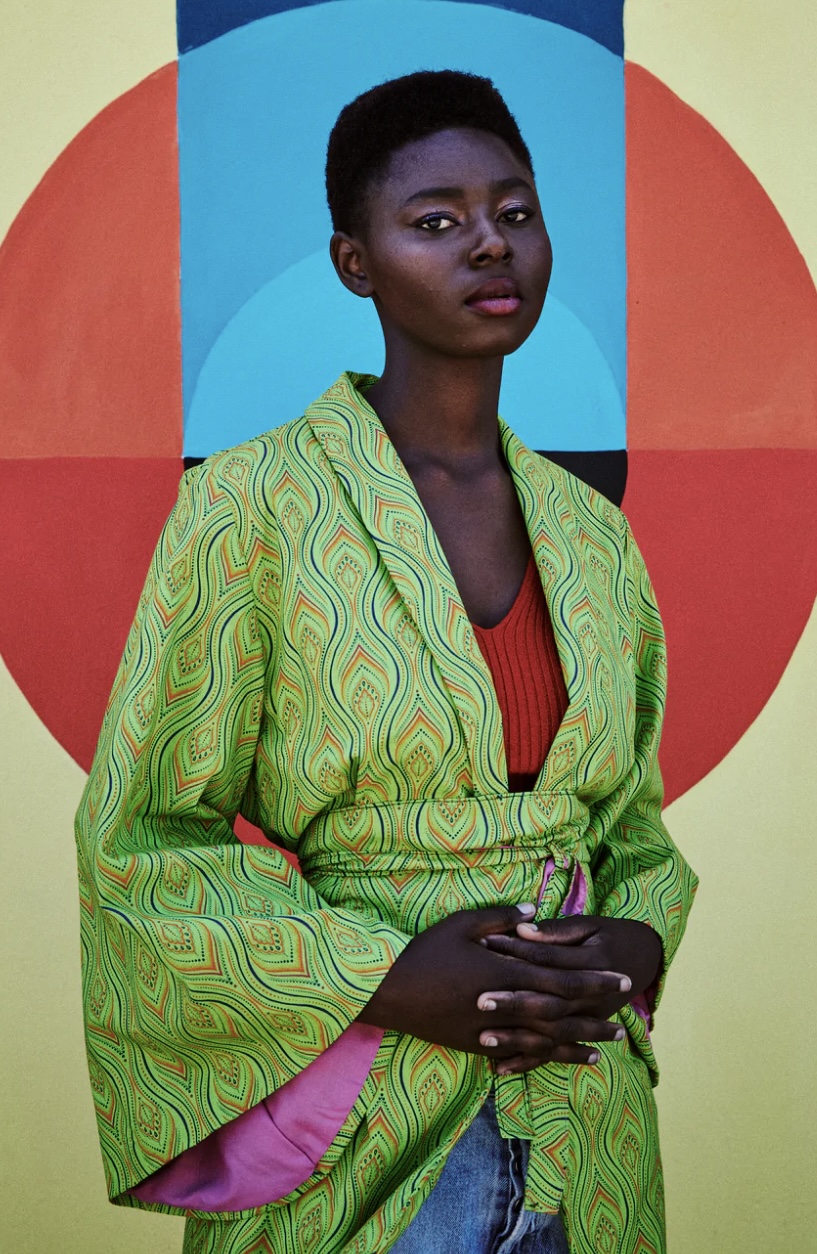 Lime Green Kimono | African Spaza Union (ASU) | South Africa – Zawadi