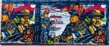 Marcus Garvey Cloth - Benin  |   Vintage Cloth