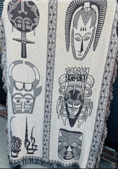 Reversible Knit Throw