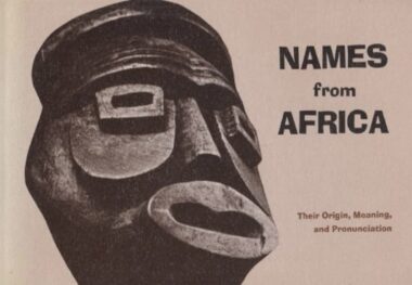 Names from Africa, Their Origin, Meaning and Pronunciation 1978  | Ogonna Chuks-orji  |  Vintage Book