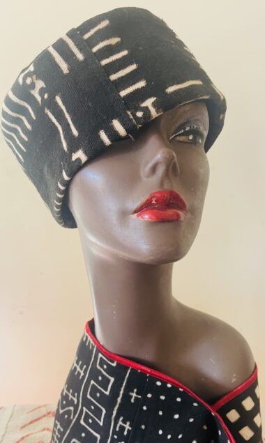 Black MudCloth Kofi  |  Mali | Vintage