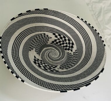 Black & White Wire Basket #2  | South Africa