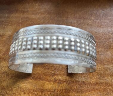 Tuareg Thicker Silver Bracelet |  Ambitti Moussa