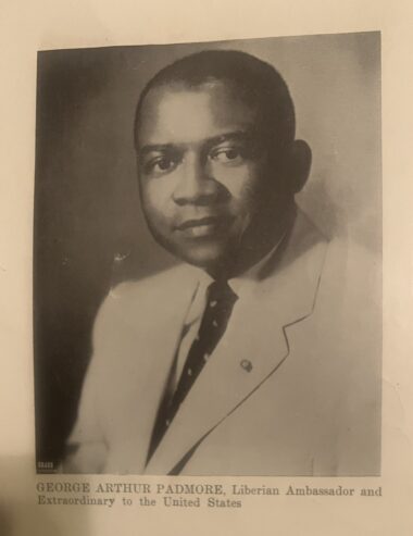 George Arthur Padmore Photo  |  Vintage | Copyright 1927, The Associated Publishers, Inc.