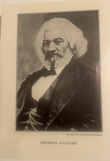 Frederick Douglass Photo  |  Vintage |  1948 copyrighted The Associated Publishers, Inc.