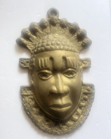 Queen Idia Bronze Mask (10 x 5)  |   Nigeria