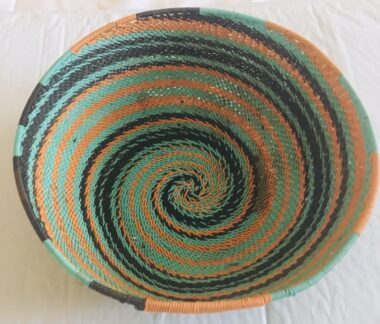 Orange, Green & Blue Wire Basket  8X4 | South Africa