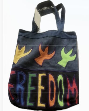 Denim Freedom Bag  |  The CLOTH, Trinidad and Tobago